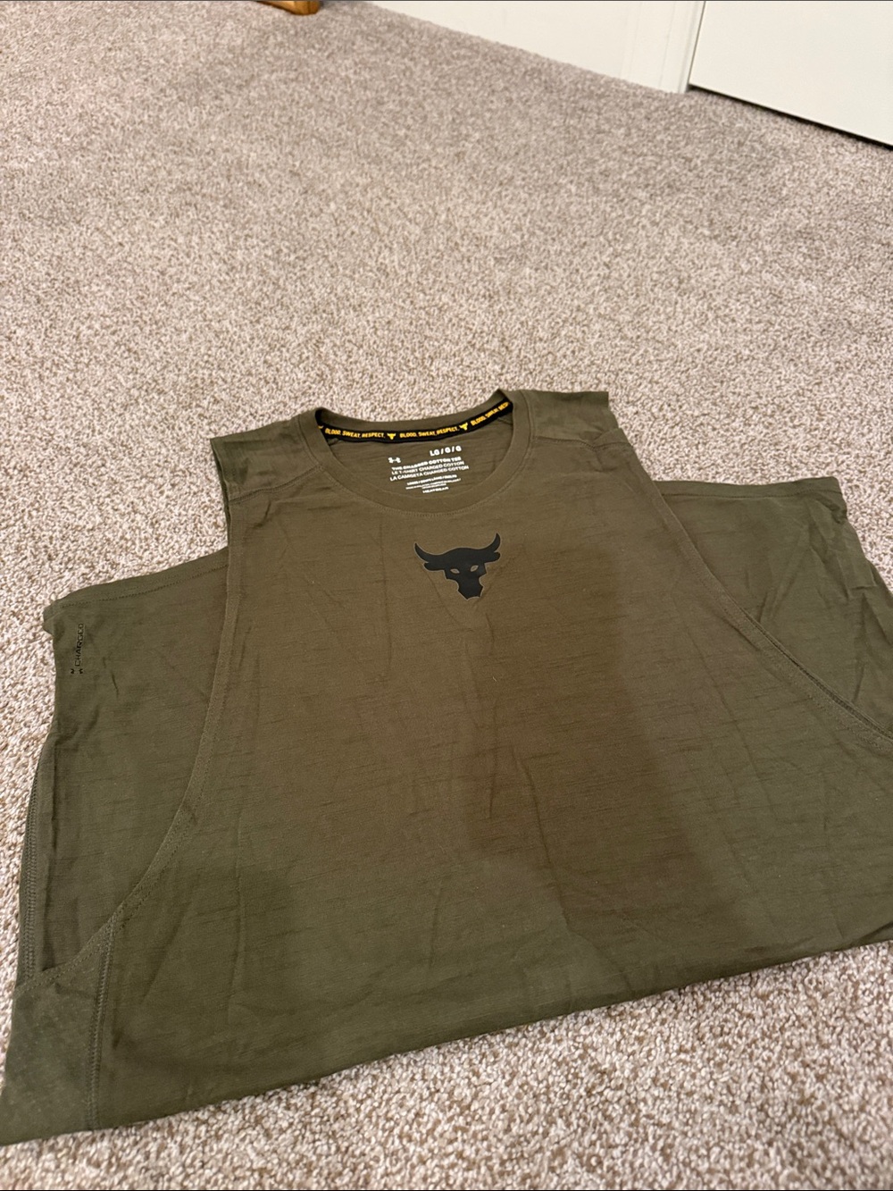 Project Rock Mens Under Armour Tank